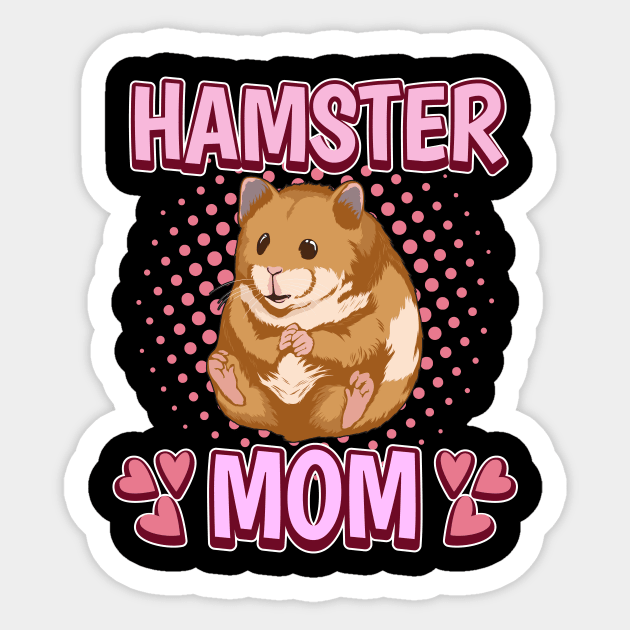 Hamster Mom Sticker by TheTeeBee